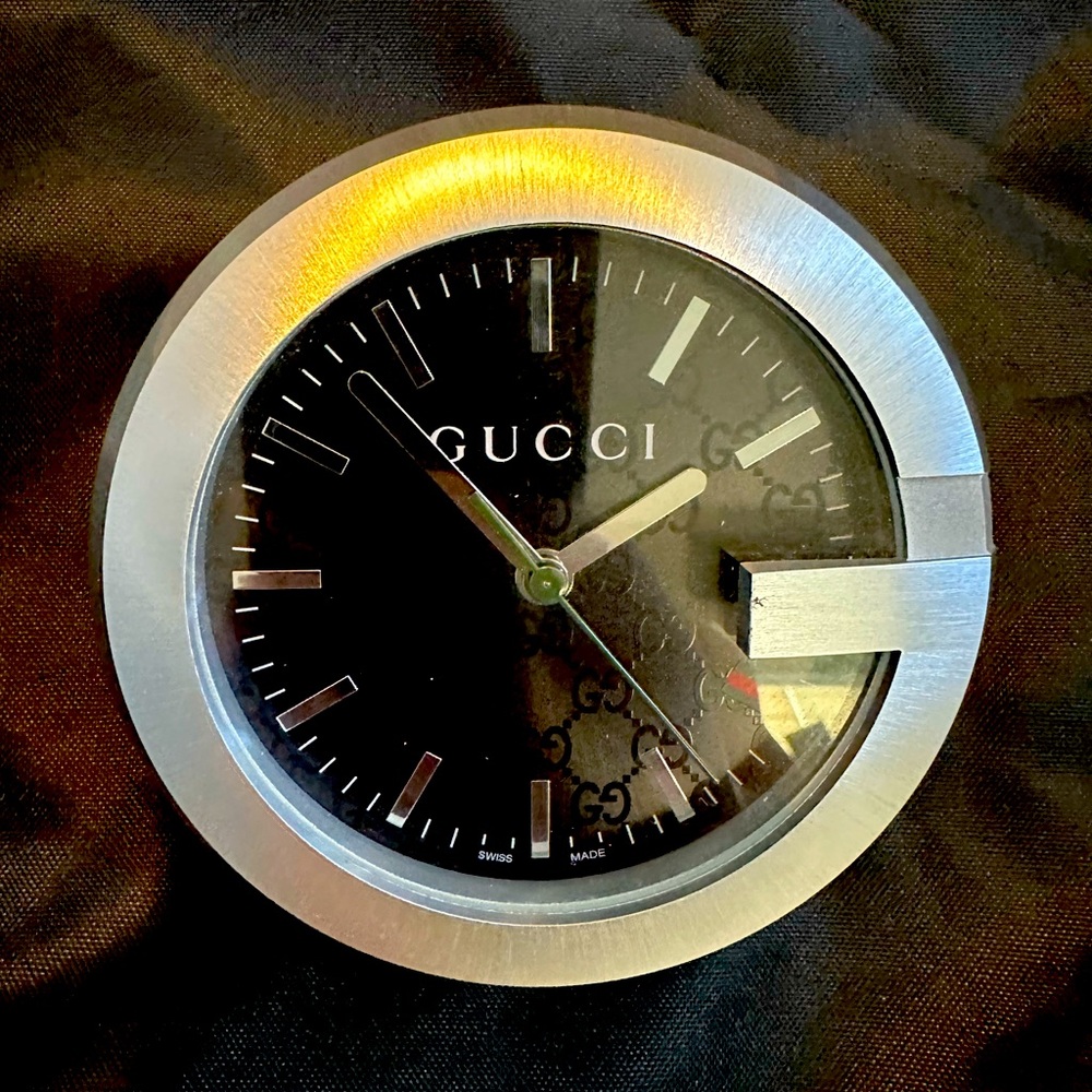 4” Gucci Desk Clock